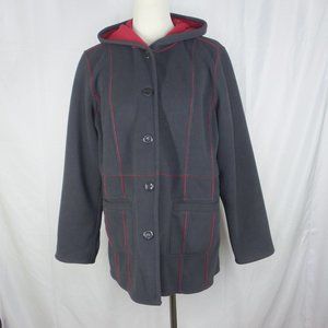 Susan Graver Reversable Gray/Fuscia Jacket